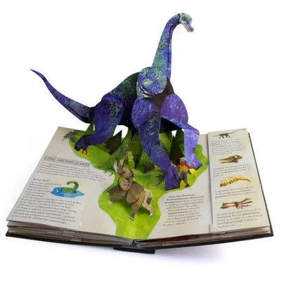3D Pop-Up-Buch Dinosaurier | Interaktives Kinderbuch | Lehrreich & Spannend