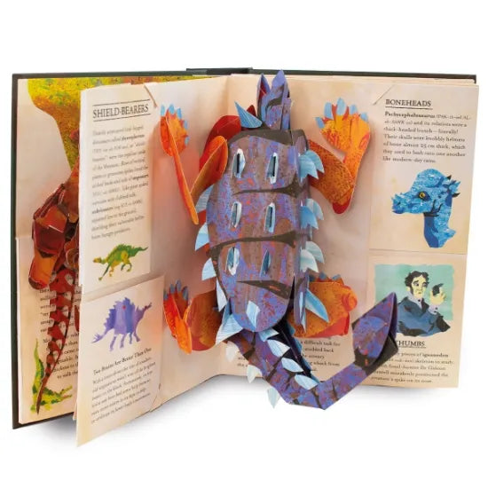 3D Pop-Up-Buch Dinosaurier | Interaktives Kinderbuch | Lehrreich & Spannend
