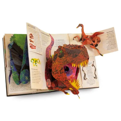 3D Pop-Up-Buch Dinosaurier | Interaktives Kinderbuch | Lehrreich & Spannend