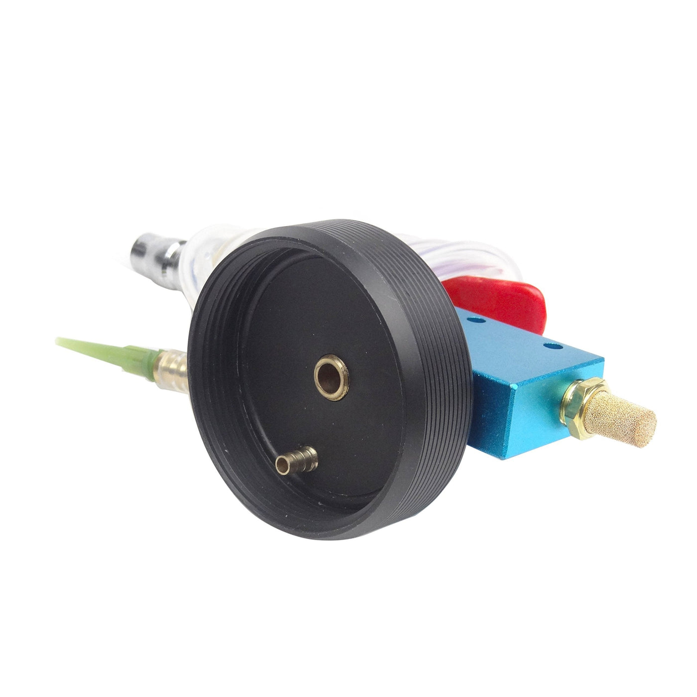 Bremsflüssigkeit Wechsel Werkzeug | Ölwechsel Set mit Flasche, Ventil & Schlauch | Auto & Motorrad