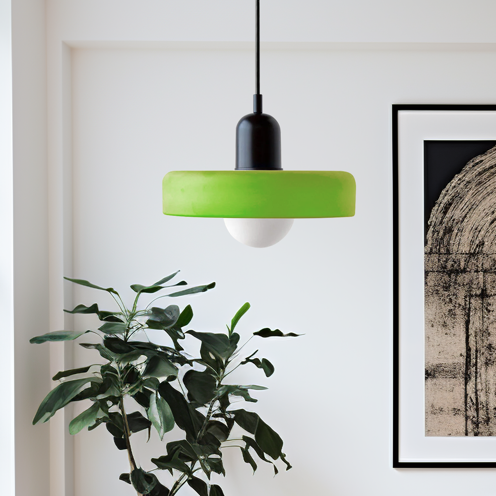KristallLicht™ Metall-Glas-Pendelleuchte