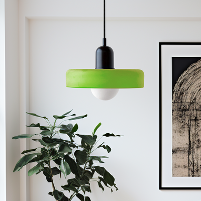 KristallLicht™ Metall-Glas-Pendelleuchte