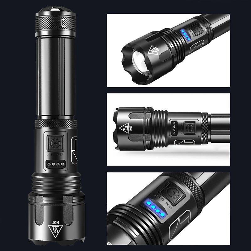 NightVision Pro™ | 🔦 Militärische wasserdichte LED-Taschenlampe