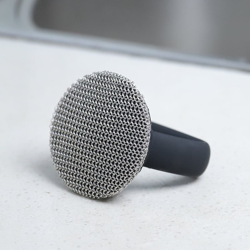 StahlPeeling™ Ergonomischer Schrubber aus Edelstahl