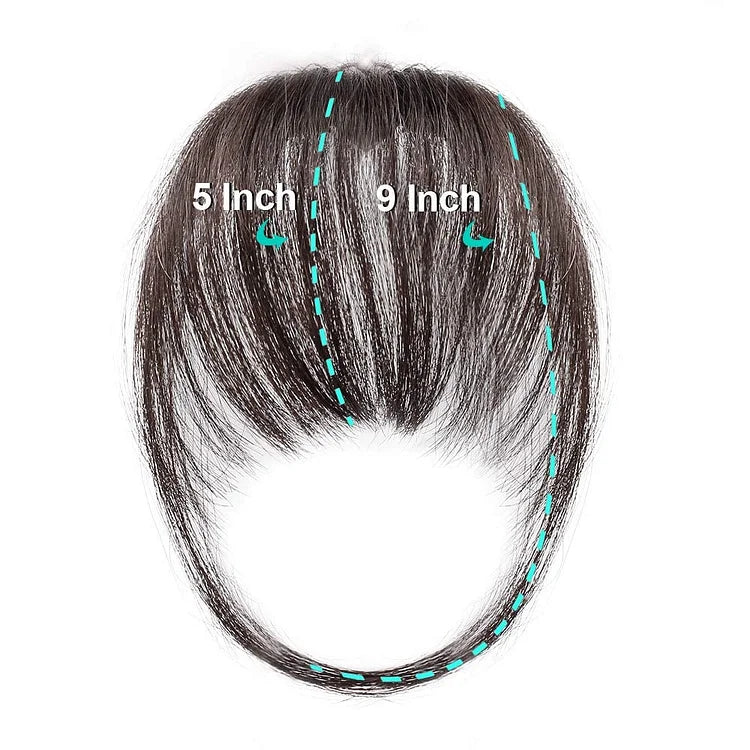 KnallSchnapp™ Frauen Clip Haar Pony