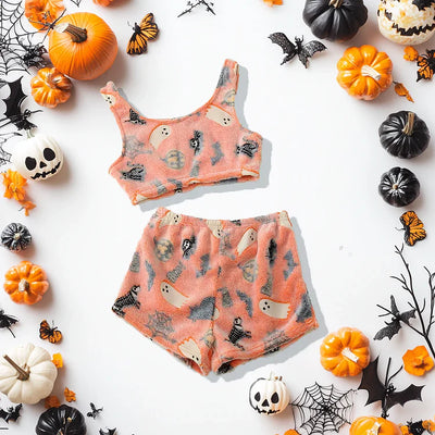 Elaine - Gruseliges Pyjama-Set