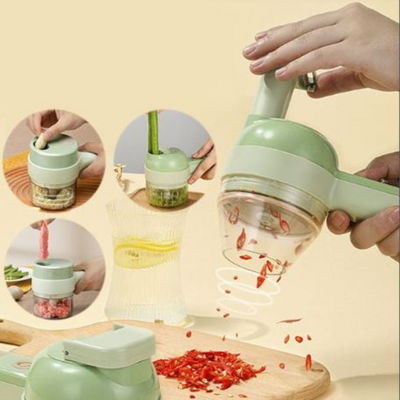 Multifunktionaler 4-in-1-Zerkleinerer