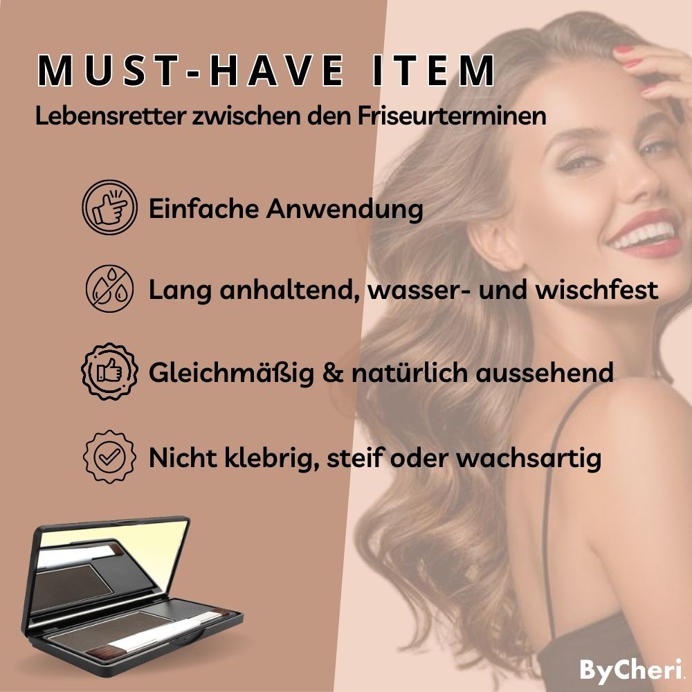 SofortigeLeitung™ Haaransatz-Pulver-Mischung