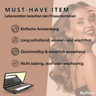 SofortigeLeitung™ Haaransatz-Pulver-Mischung
