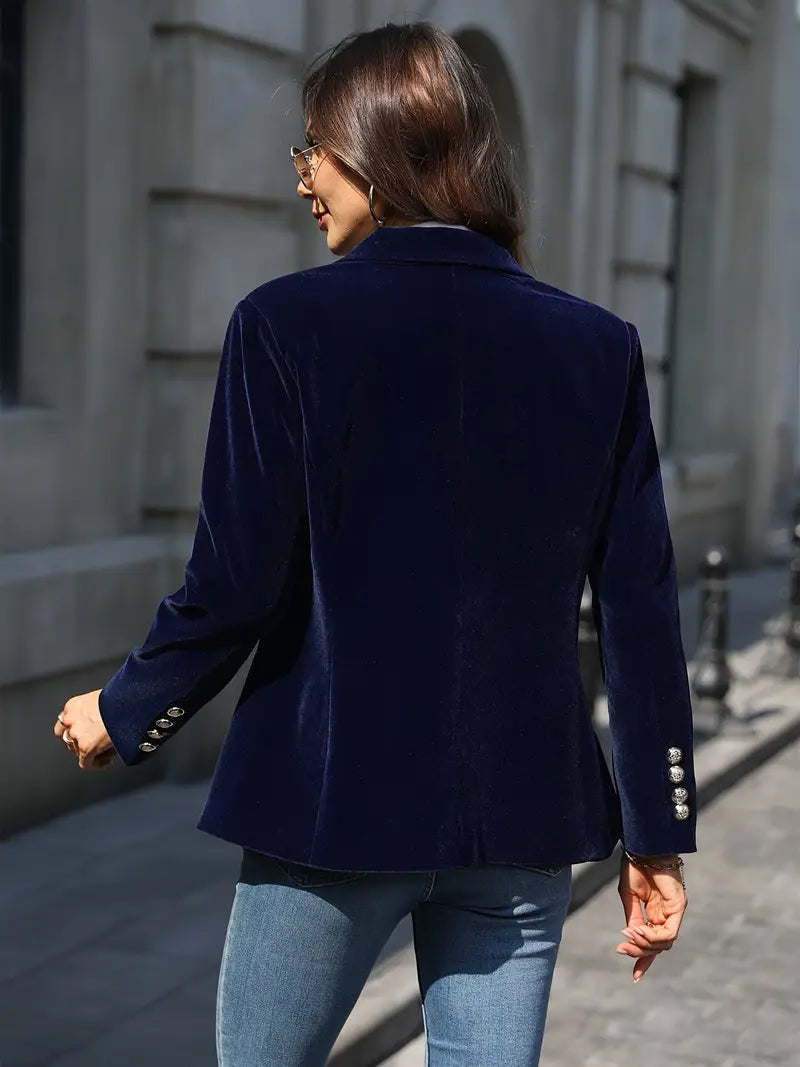 Bella | Weicher und eleganter Samtblazer für Damen