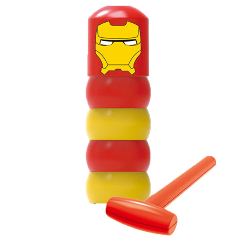 Magischer Holzmann Spielzeug | Unzerbrechlich & Mit Hammer | Kreatives Zauberspiel für Kinder