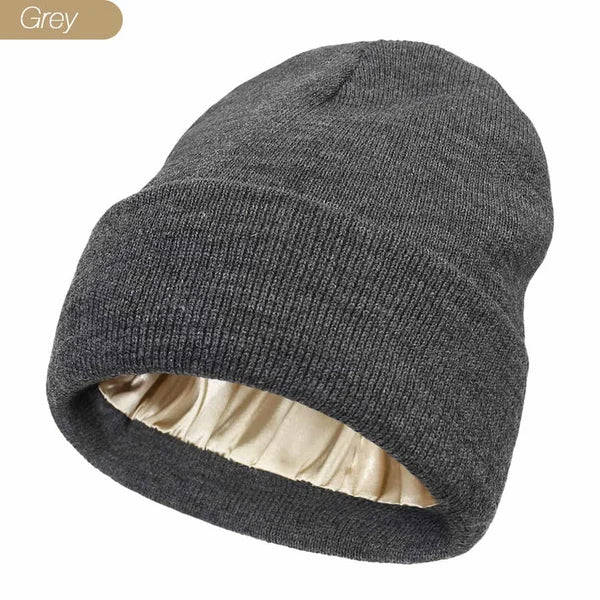 Unisex Beanie | Anti-Statik & Anti-Frizz | Weiches, Glattes Gewebe | Verwirrungsfreies Design