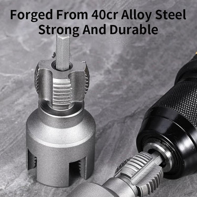 Rohrgewindeschneider | Innen- & Außengewinde | 40Cr Legierter Stahl | Für PVC & PPR Rohre