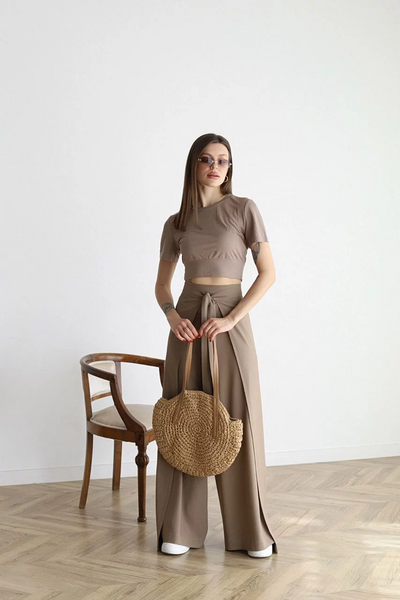 Greta™ Lose Leinenhosen