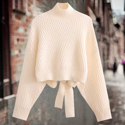 Emma | Rückenfreier Pullover