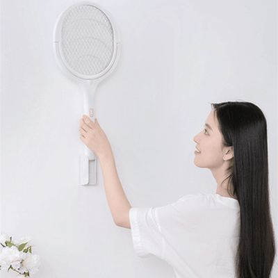 Elektrische Mückenklatsche | Leistungsstark & Sicher | Verstellbarer Winkel | Chemiefrei