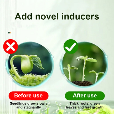 1+1 Gratis | Pflanzenwachstums-Elixier | Organischer Turbo-Dünger mit Enzymen & Mineralien für starkes Wurzel- & Blattwachstum