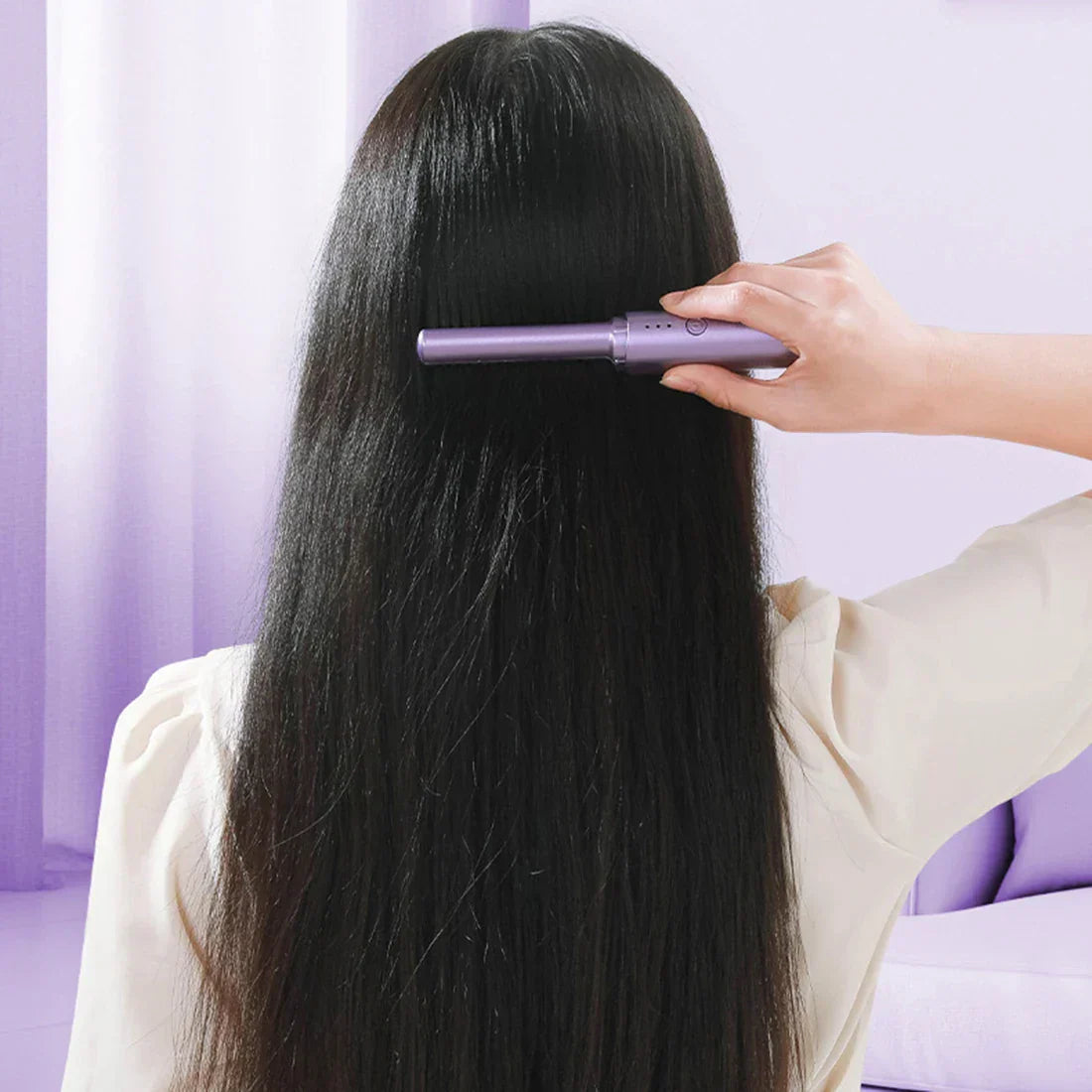 SanftesGleiten™ Schnurloses Haarglätteisen