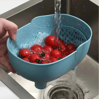 1+1 Gratis | Küchensieb Elefant | Abfluss-Sieb & Aufbewahrung | Kunststoff