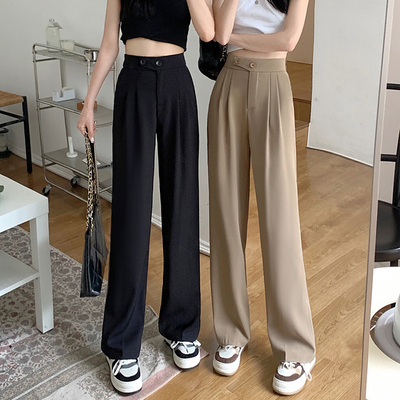 Aloisia™ Weite Hosen mit hoher Taille