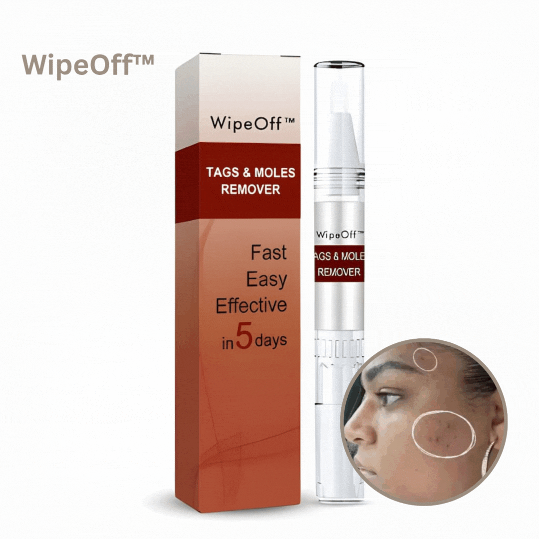 1+1 Gratis! - WipeOff™ Entfernen Sie hartnäckige Flecken und Warzen innerhalb von 4 Tagen um 75%!