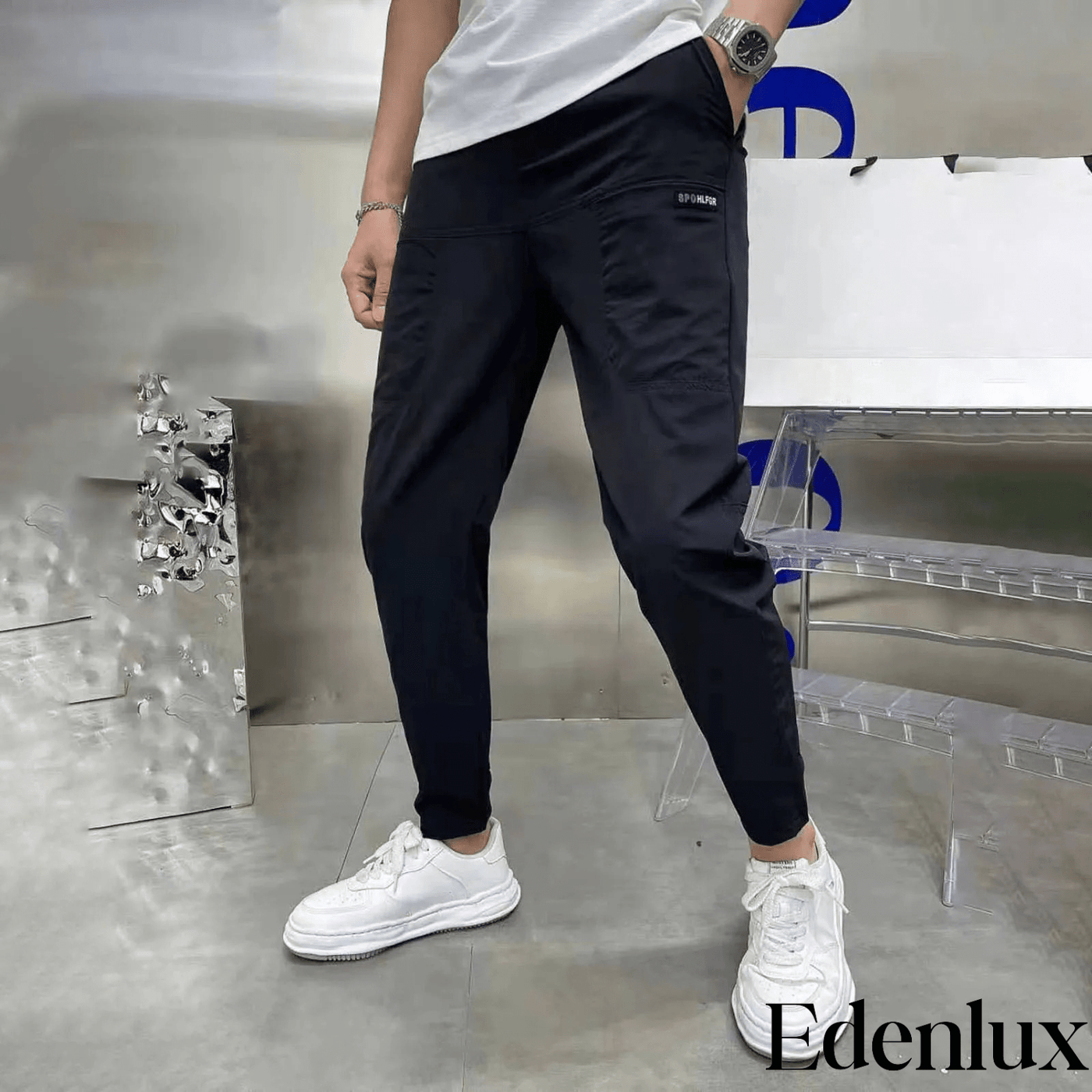 Lucas | Stretch Cargo Jeans für Männer