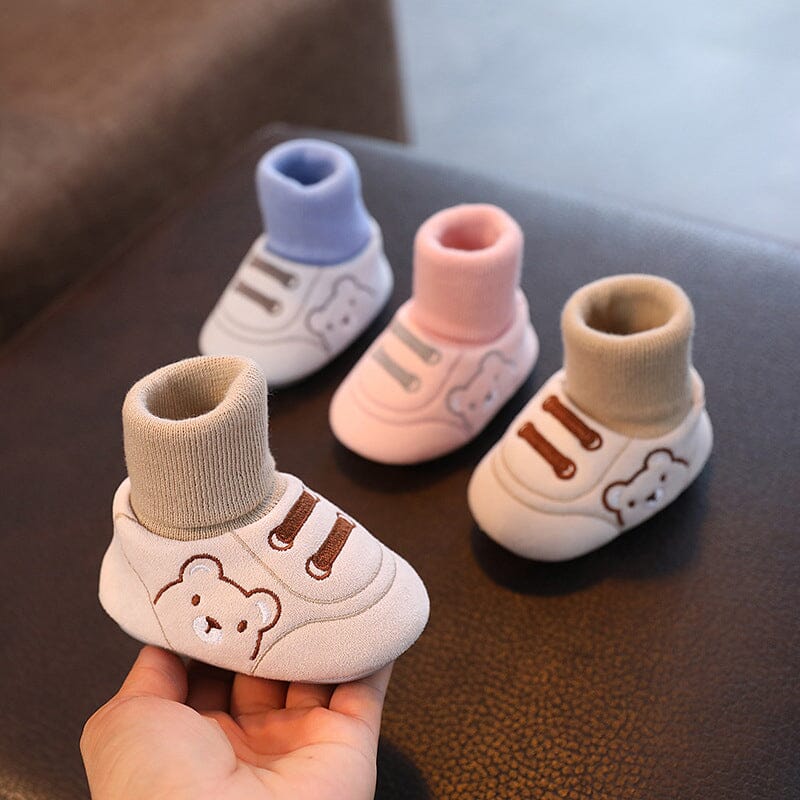 Baby Winterschuhe | Flauschiges Innenfutter | Rutschfest & Elastisch