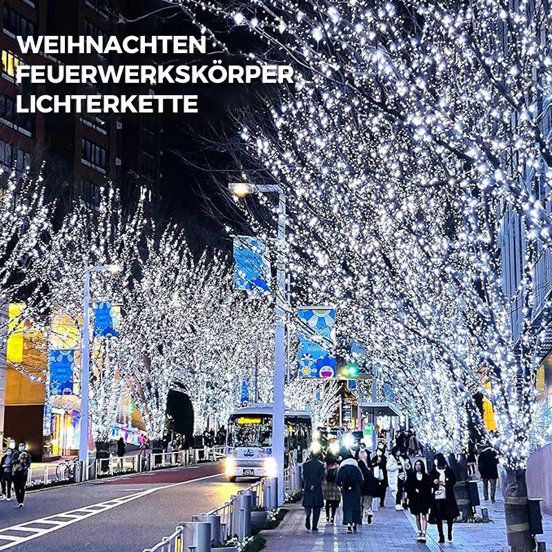 Weihnachtsdekoration | WeihnachtsCharme™ | Funkelnde LED Ornamente | Festlicher Glanz & Wiederverwendbar