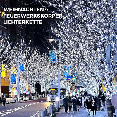 Weihnachtsdekoration | WeihnachtsCharme™ | Funkelnde LED Ornamente | Festlicher Glanz & Wiederverwendbar