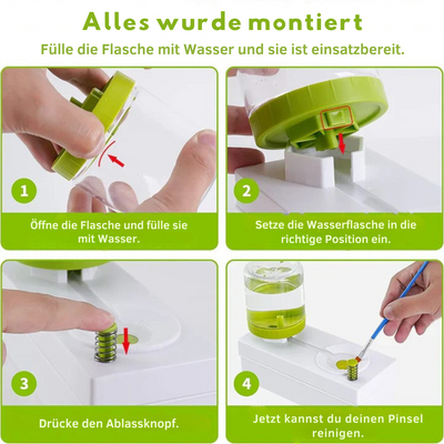 FrischBürste™ Einfache Bürstenreinigung