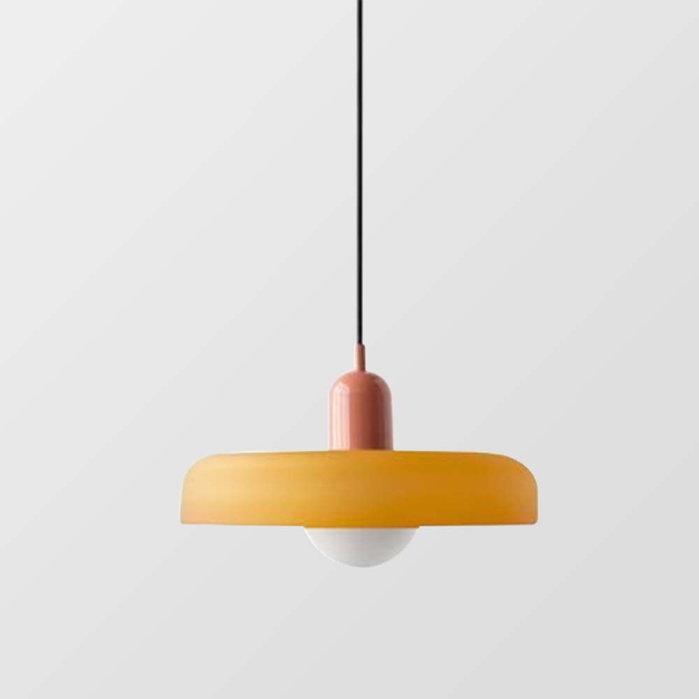 KristallLicht™ Metall-Glas-Pendelleuchte