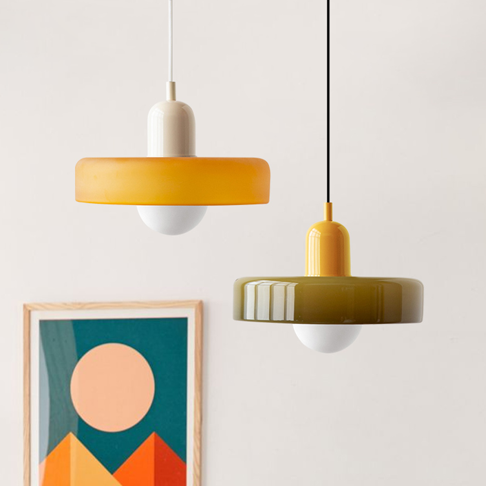 KristallLicht™ Metall-Glas-Pendelleuchte