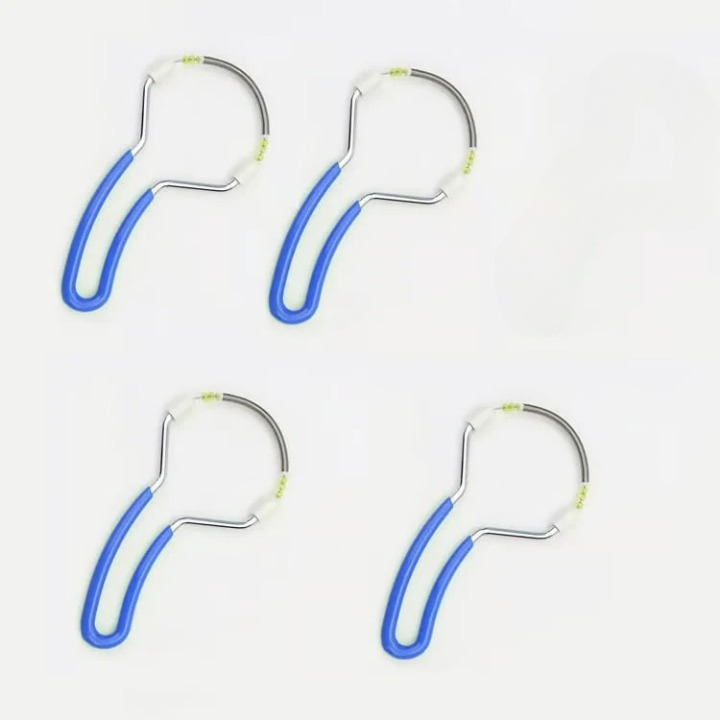 2+2 Gratis | Manueller Gesichtshaarentferner | Schmerzfreie Haarentfernung ohne Batterien | Edelstahl, tragbar & sanft zur Haut