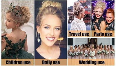 Haar Dutt Gummi | Messy Bun Erweiterung | Natürliches Aussehen | 74 Farben