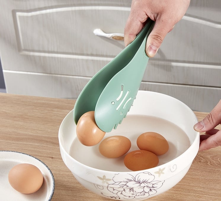 Küchenzange GripServe | 3-in-1 Greifen, Trennen & Servieren | Hitzebeständig & Rutschfest