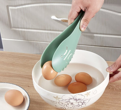 Küchenzange GripServe | 3-in-1 Greifen, Trennen & Servieren | Hitzebeständig & Rutschfest