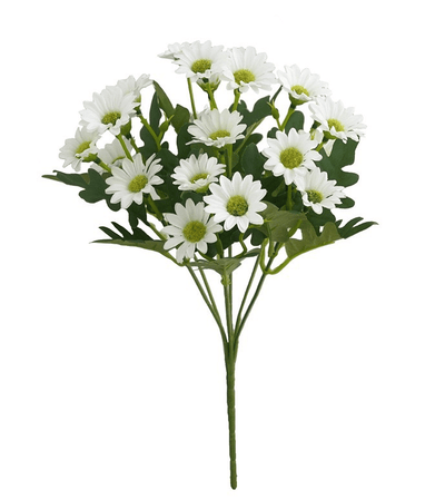 Künstliche Chrysanthemen | UV-beständig | Herbst-Deko für draußen | Naturgetreues Seidenmischgewebe