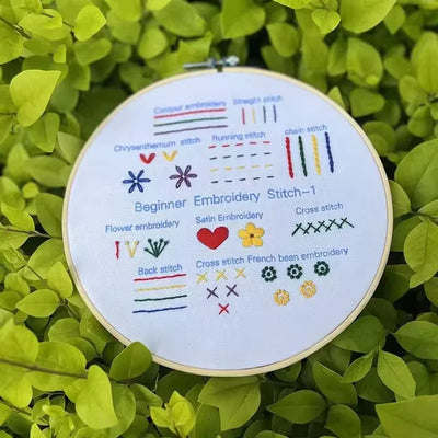 EinfacheStiche™ Kreuzstich-Stickerei-Set für Anfänger