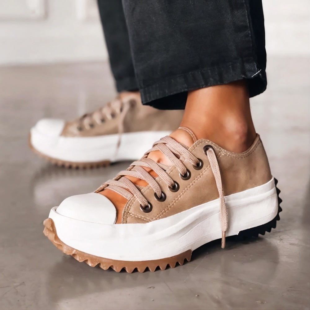 Bella - Modische Chunky-Plateau-Sneaker