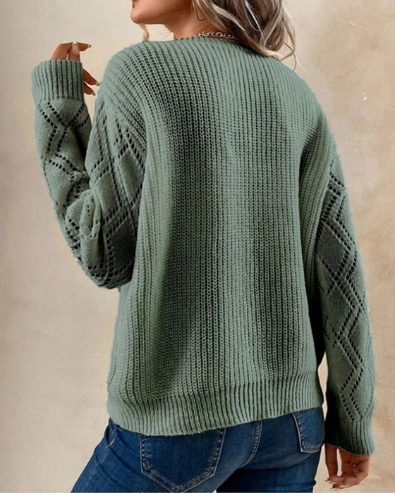 Chantal | Eleganter Pullover mit V-Ausschnitt