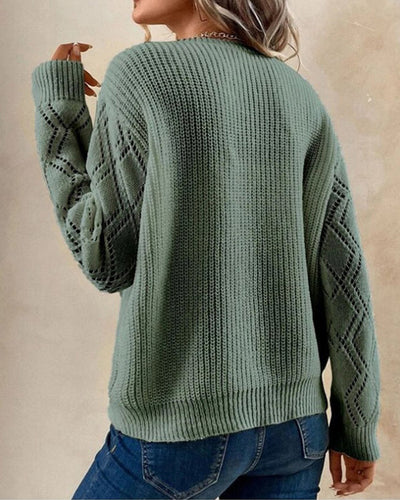 Chantal | Eleganter Pullover mit V-Ausschnitt
