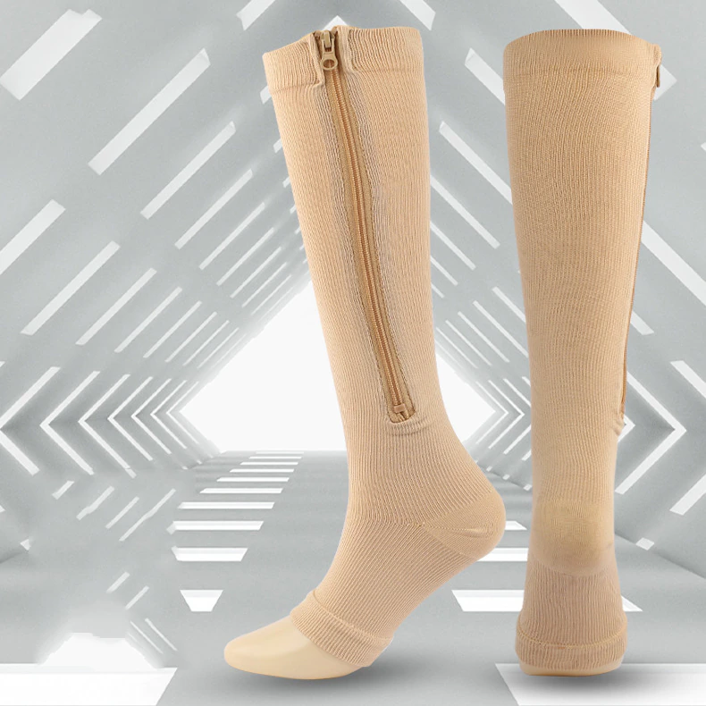 ZipFitUnterstützung™ Komfort-Strumpfhose mit Reißverschluss