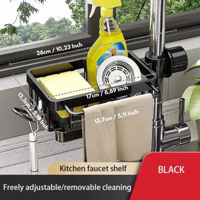 AufgeräumtSpülbecken™ Übersichtliche Lösung für das Waschbecken