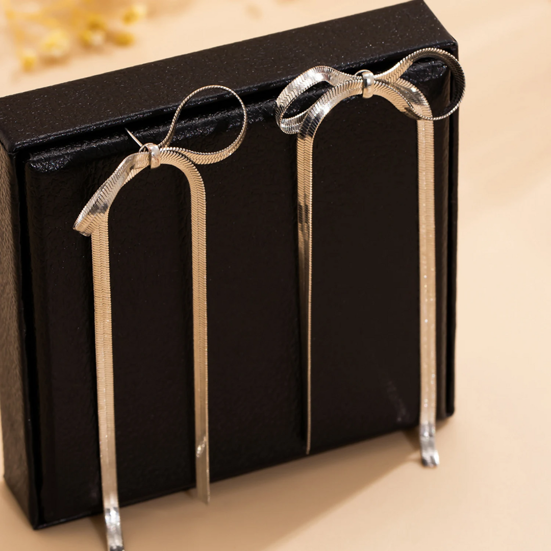 Gisselle™ Elegante Kette Schleife Ohrring