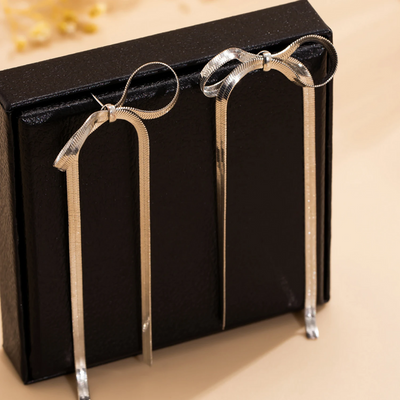 Gisselle™ Elegante Kette Schleife Ohrring