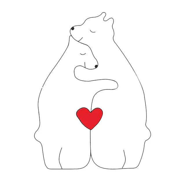 BärenHalt™ Personalisiertes Liebesgeschenk