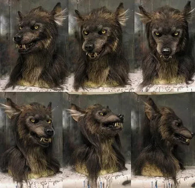 WolfsschattenMaske™ Holloween Verwandlung des wilden Wolfs