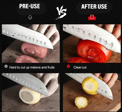 1+1 Gratis | Elektrischer Messerschleifer | Doppelseitig | USB-Aufladung | 5-Sekunden Schärfen