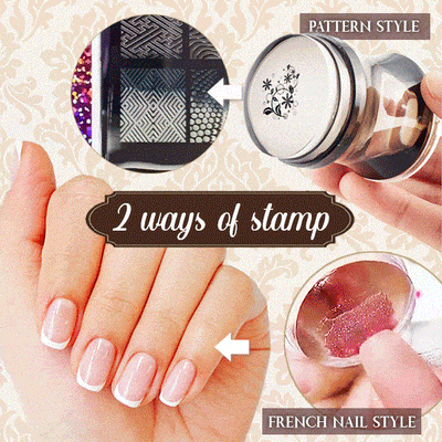 SofortNagel™ Nail Art Gelee-Stempel