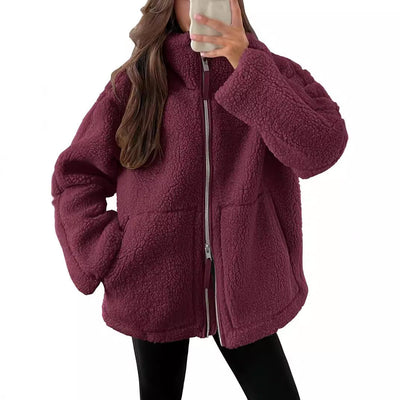Luxus Fleece-Jacke